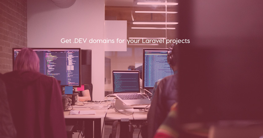 Get .DEV domains for your Laravel projects