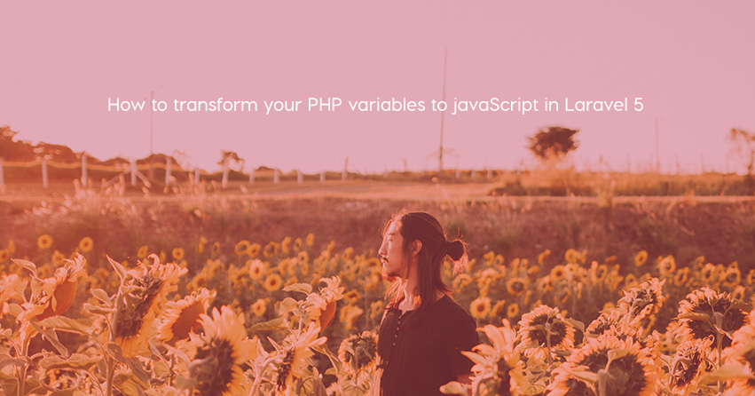 How to transform your PHP variables to JavaScript in Laravel 5