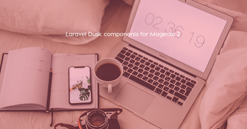 Laravel Dusk components for Magento 2