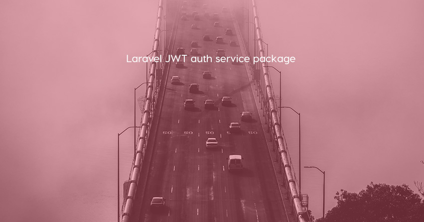 Laravel JWT auth service package