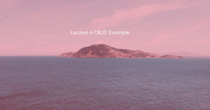 Laravel 6 CRUD Example