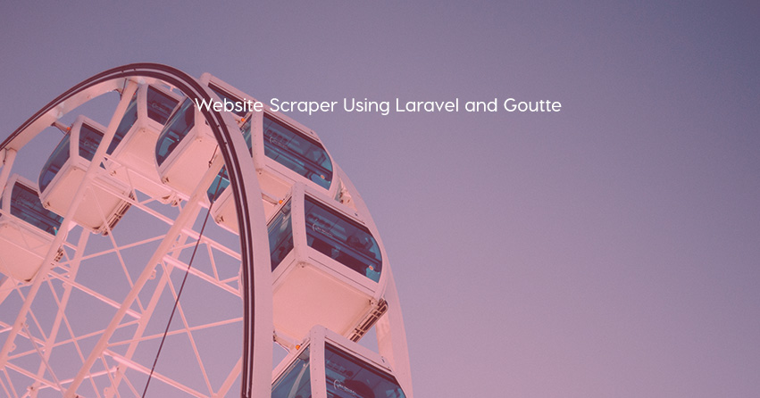 laravel and goutte