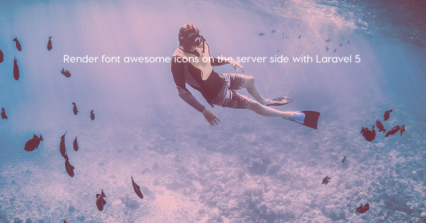 laravel font package